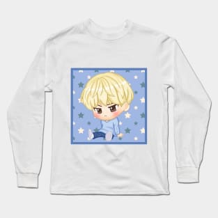 BTS KPOP JIMIN CUTE CHIBI CHARACTER Long Sleeve T-Shirt